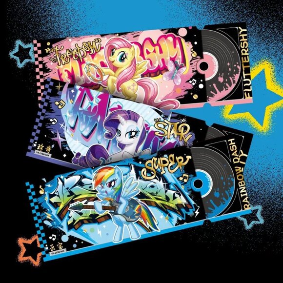 Kayou MLP Shining Note – Holographic Ticket Cards – Full Box 6 Packs - Picture 3 of 6
